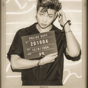 Wanted Kim Namjoon Poster