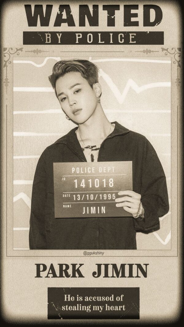 Wanted park jimin Poster